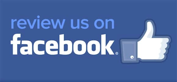 Review us on Facebook logo